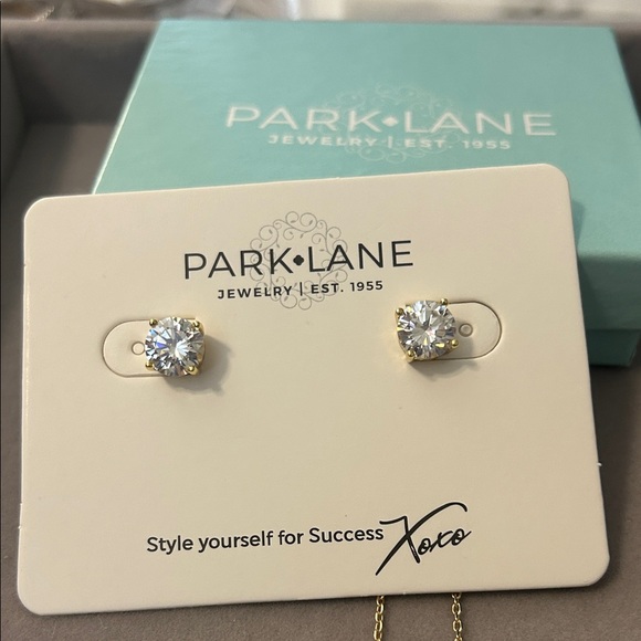 Park Lane Gold Princess Charm Necklace and Impression Earring set - Picture 4 of 4